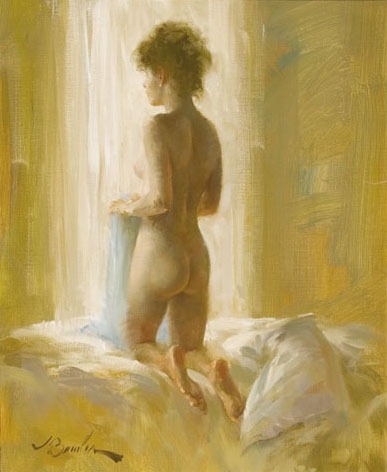 artbeautypaintings:  Awakening - Joe Bowler