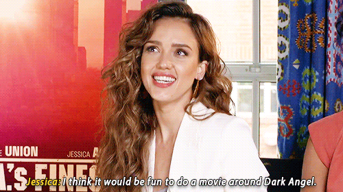 unicornships: unicornships: unicornships: Suhweet! Looks like both Jensen Ackles and Jessica Alba wo