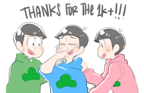 seeingbeautyinthedark: “Thank you so much, Karamatsu fans! I did not anticipate that I would h