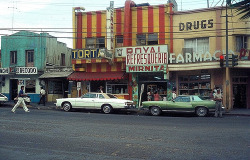 fuckyeahvintage-retro:  Tijuana, Mexico (1970s) - By man@helm. 