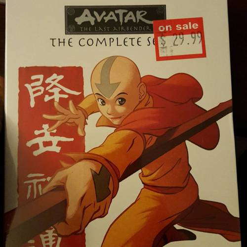 Porn photo Oh yeah, Avatar boxset!   #avatar #aang #lastairbender