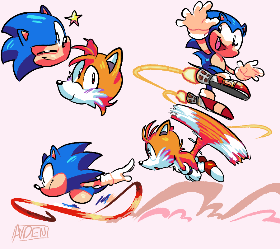 the sky's the limit — sonic and tails? It's pure chaos!
