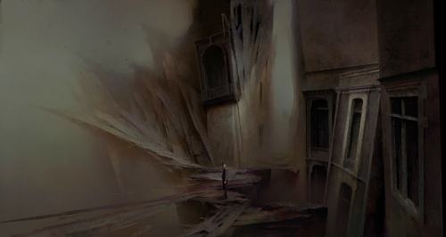 winterswake:Dishonored: Death of the Outsider +  Eleuterio Cienfuegos’ painting
