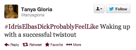 cleophatrajones:  glitterlion:  ethiopienne:  Idris Elba tweets a picture of himself