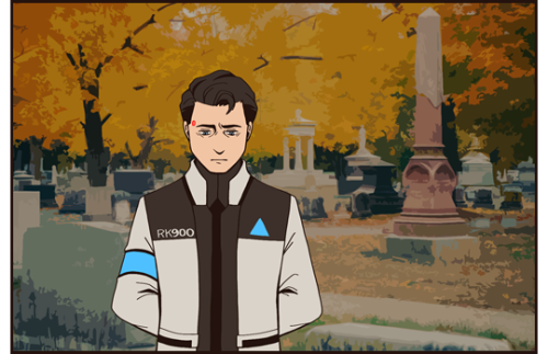 GAVIN’S FISCAL IRRESPONSIBILITY IS THROWING RK900 INTO DESPAIR! HE’S IN DESPAIR!A grave plot is actu