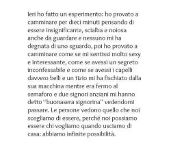 comeunuraganonerotralecostole:  entropiclanguage:  Qualcuno che c’ha provato.Dio grazie.  Dovremmo farlo tutte, ci farebbe bene 