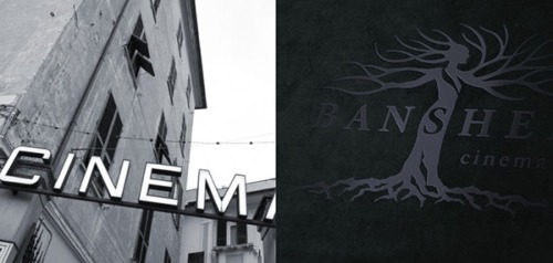 BANSHEE cinema by Type And Signs Hamburg, Chris Edgette, Bernd Mirbach