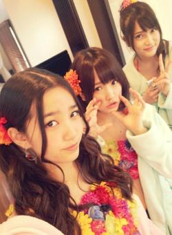 team4-ever:  ［from：川栄李奈］ここでも、、。 アンリレ！笑
