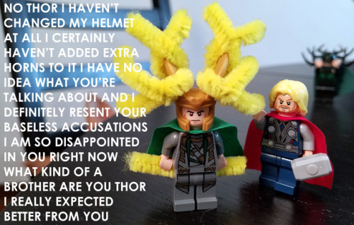 feeling inadequate, loki?