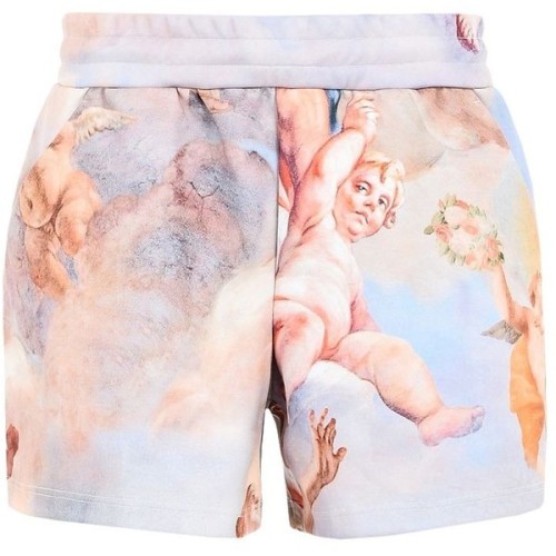 Moschino Shorts ❤ liked on Polyvore (see more drawstring shorts)