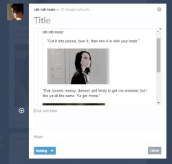 fetusmeme:  jaifkncourtney:  josiehelps:  PSAI don’t know who’s blogs it’s hit already, but tumblr literally just did an incredibly shitty update that is going to RUIN the rp side of tumblr if it sticks.You know that nice little rule all admins