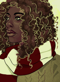 fyblackwomenart:  Hermione Jean Granger by Aruua 