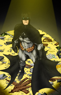 super-hero-center:  Batman spotted! by ~Archaeopteryx14 