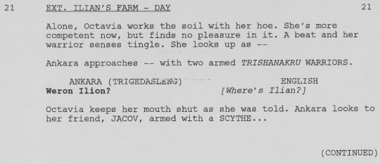 Time for another Script to Screen!  Enjoy this scene from episode 409 “DNR” by Miranda Kwok.