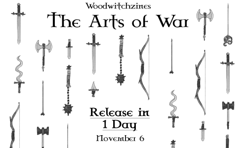 The Arts of War! 1 day till release It’s all been a bit Chaotic and therefor there was some de