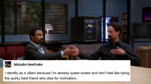 community + text posts: abed nadir