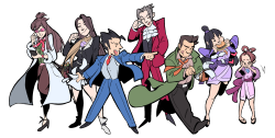 humblegoatart: like ace attorney? like stickers?