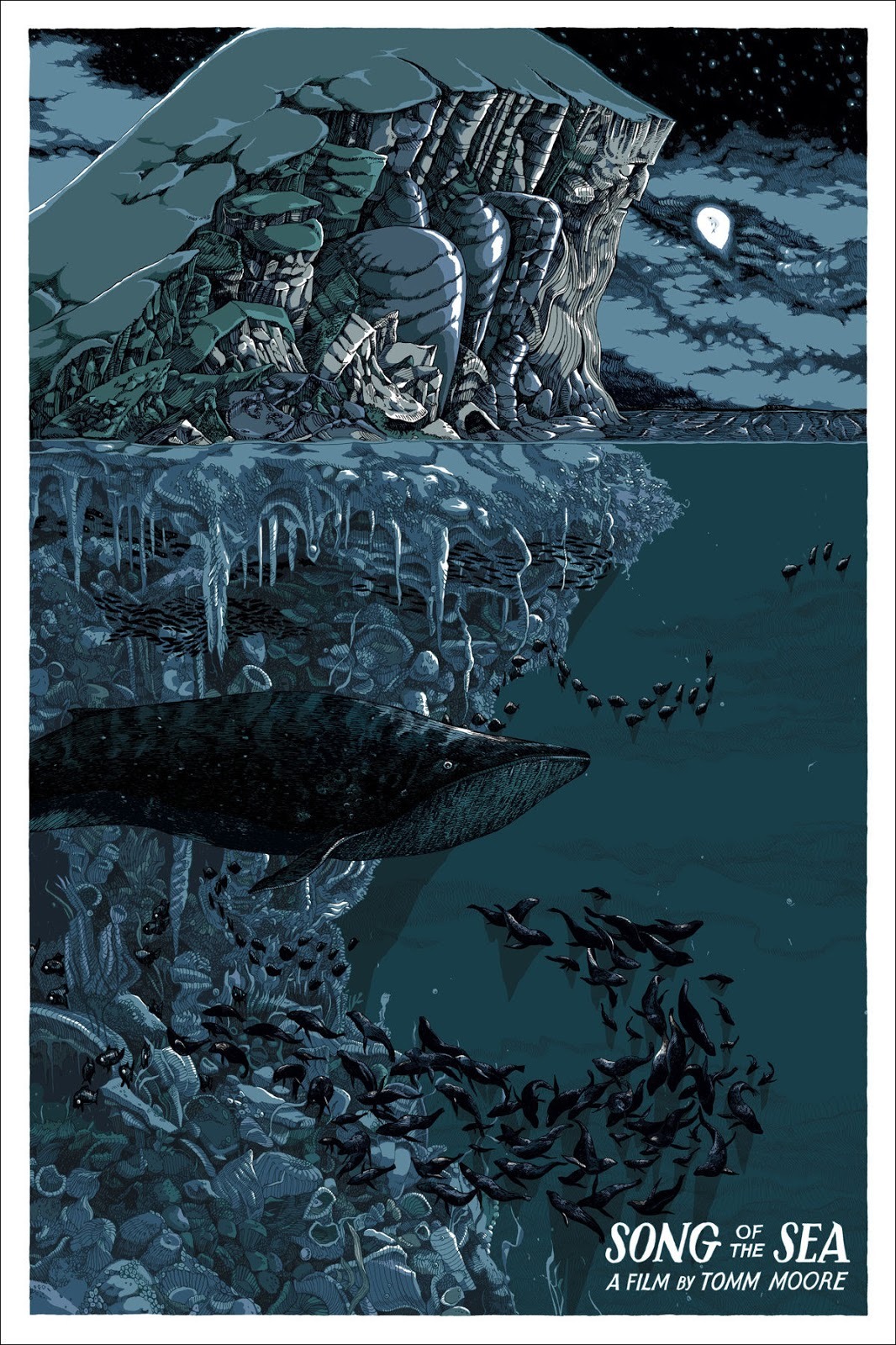 skunkandburningtires:  Jessica Seamans’ MONDO posters for The Secret of Kells