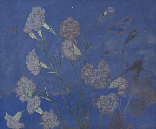 huariqueje:Carnations  -  Léon  Spilliaert  1922Belgian 1881-1946Gouache on paper48,3 x 58,7 cmSourc