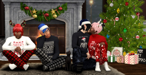 poisonedsimmer: Happy Holidays! ft the return of those christmas sweaters because I had to. Gonna go