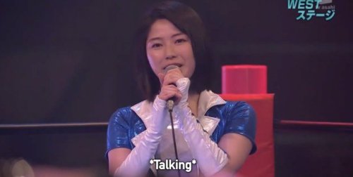 akb48girldaisuki:Tofu pro wrestling episode 14 lesson : do not interrupt Yui’s speech&nbs