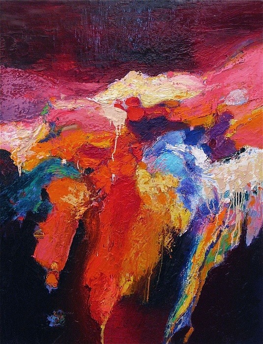 asylum-art:  Gérard Stricher: La peinture commence par une idée  &ldquo;Au