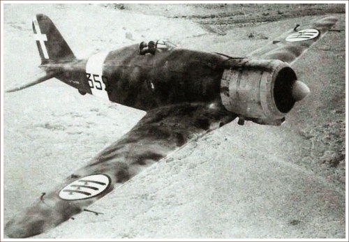 Fiat G.50 bis AS of the 352nd Squadron, 20th Group C.T., Martuba, Libya (1940-41)