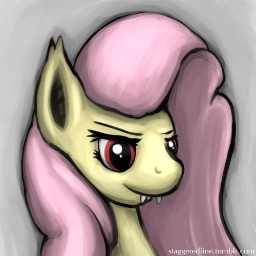 Flutterbat. Experimenting with the painterly adult photos