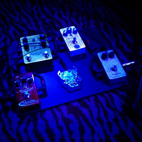 A Look At Iron Mike’s Pedal Board -
I’m not running a ton of effects these days so this is going to be an easy rundown. I make no secret that I like to run all Keeley pedals. Its not to say that other pedals aren’t good, its just that I have been...