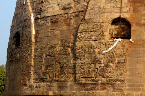 The Dhamek Stupa of Sarnath, India. The Archaeological Survey of India, and many alike, claim this t