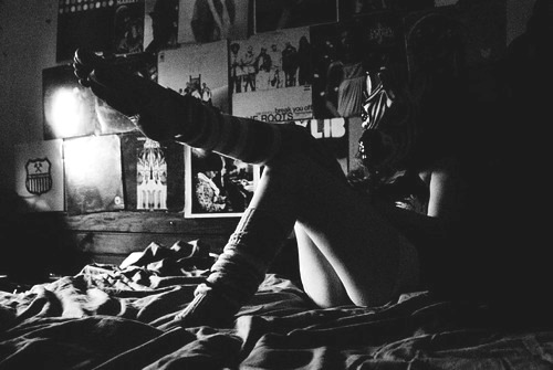 Girls with Vinyl Records