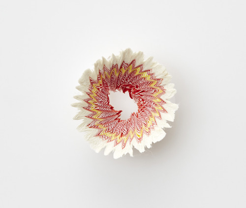 culturenlifestyle:  Miniature Paper Flowers Mimick Pencil Shavings by Haruka Misawa Designer  Haruka