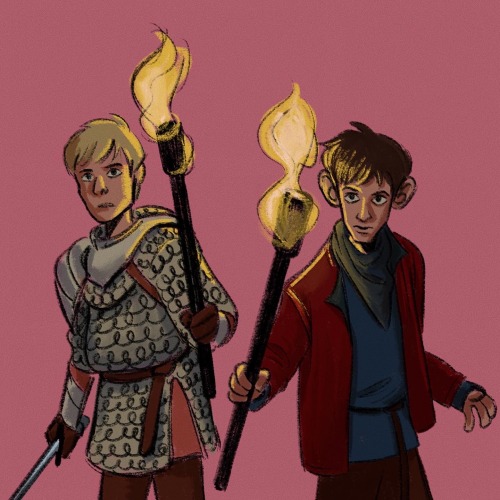 Boys With Torches