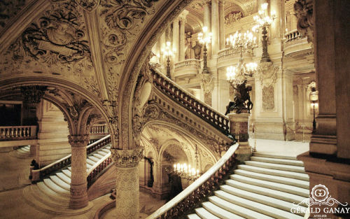 castlesandmedievals: The Palais Garnier (pronounced: [palɛ ɡaʁnje] French   (help·info)) is a