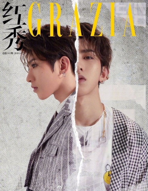 officialninepercent: Cai Xukun - 180619 红秀GRAZIA Weibo Update [trans]The youth’s eyes are shining, h