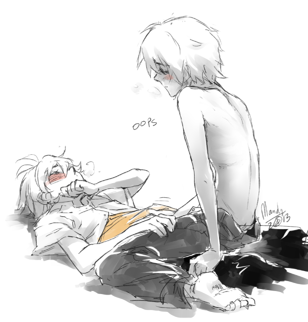 absens:  I drew this a few nights ago when I should have been sleeping and well it