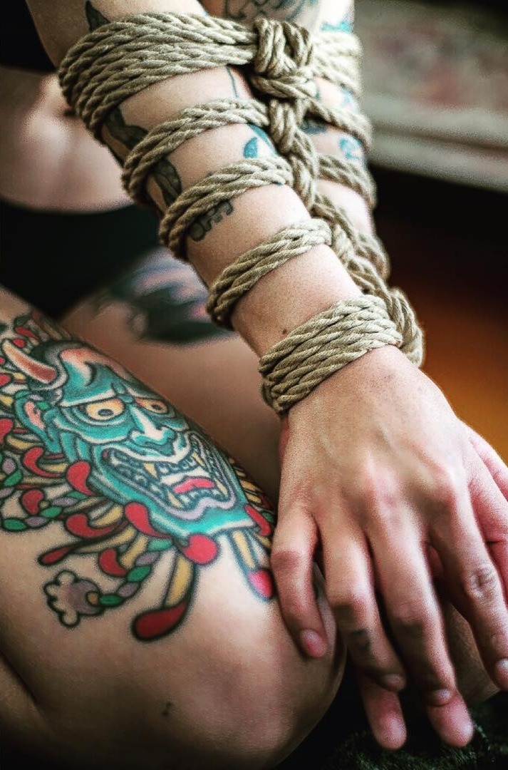 thevertigonetwork:    Seattle Shibari Model Mel