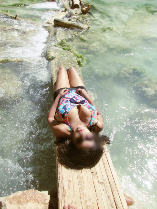 salabiah: fuckmydesiwife: Beautiful wife Jina on vacation. She is one classy Hot wife  Fak
