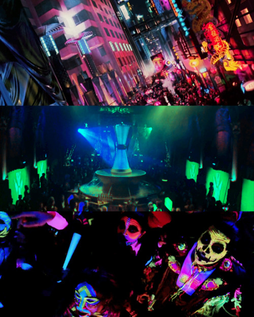 Batman Forever (dir. Joel Schumacher, cinematography by Stephen Goldblatt, 1995) 