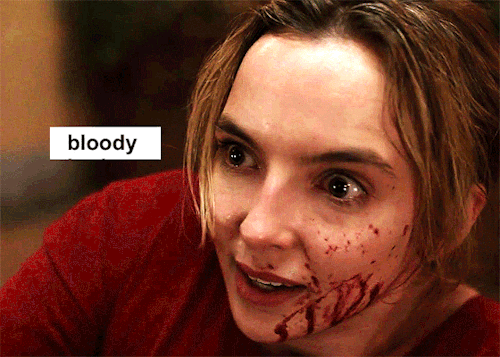 itsjodiecomer:VILLANELLE as Tumblr Banned Words 