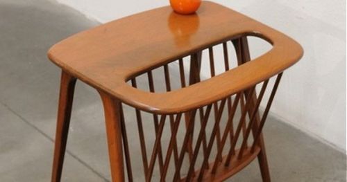 #BagoesTeakFurniture Arthur Umanoff magazine table - Hmmm…. trying to figure out how I could 