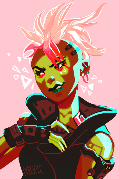dulciole:Can sombra have a robot gf? can that be a thing?