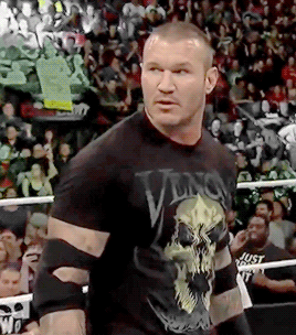 r-a-n-d-y-o-r-t-o-n:  Randy Orton Breaks Character To Dance To The New Day’s music