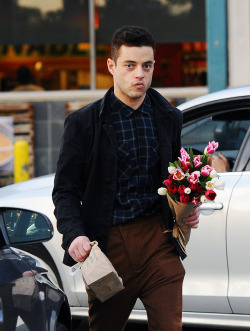 celebritiesofcolor: Rami Malek at Whole Foods