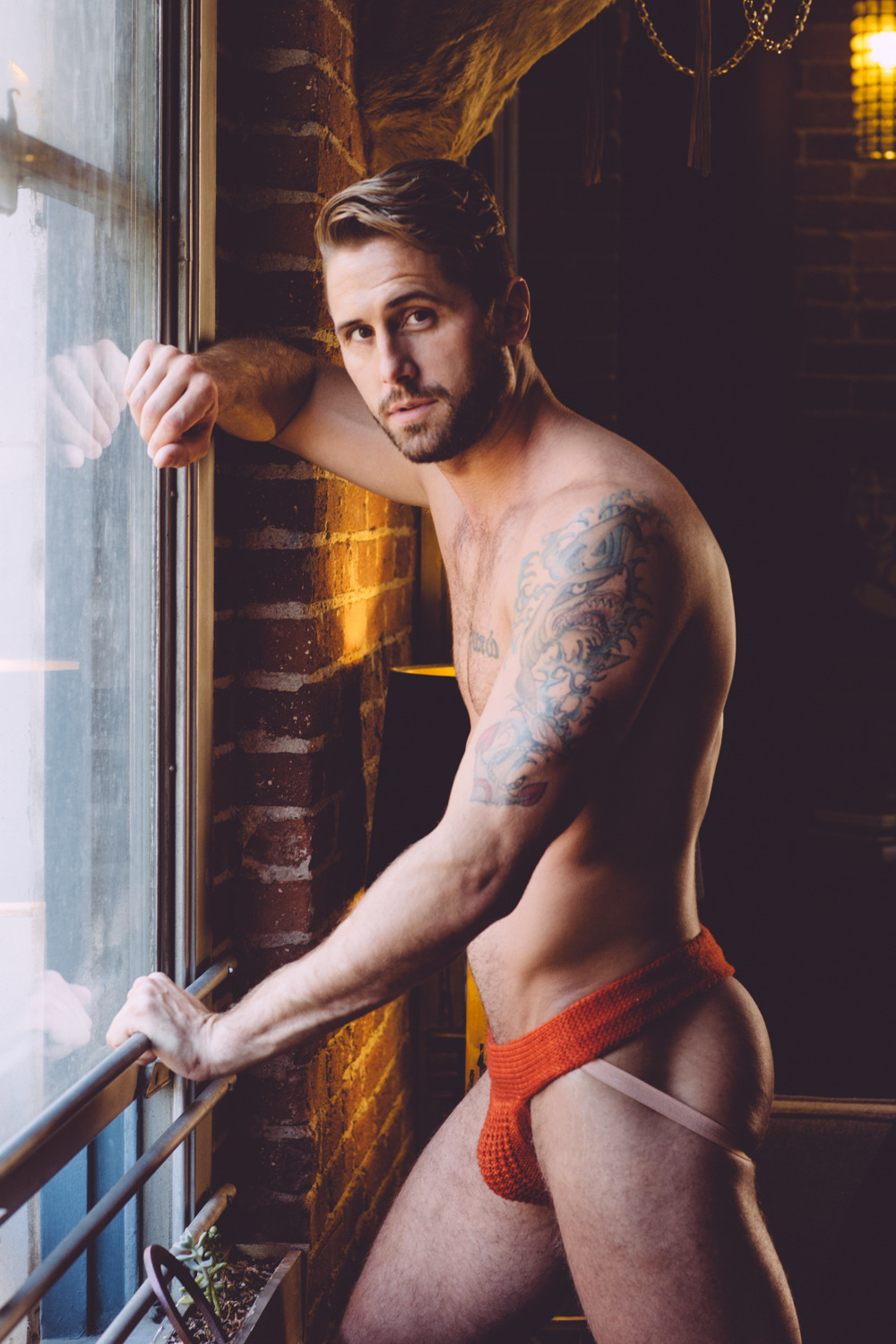 jeremylucido:  I had a great shoot with Wesley Woods featuring the the hand-knitted