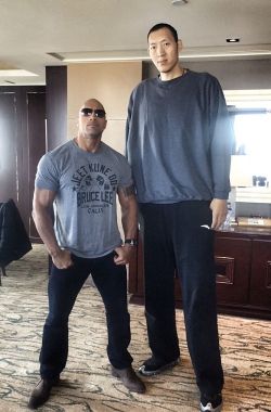 blazepress:  The Rock is 6'5&quot;….