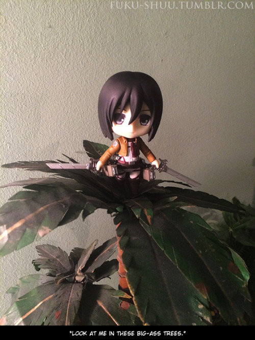 Porn photo  The Adventures of Nendoroid Mikasa - Chapter