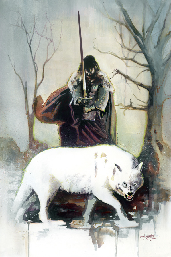 xombiedirge:  The Bastard by Brian Rood / Website 12” X 18” giclee print,