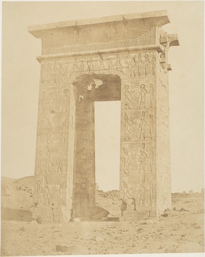 Gate of Ptolemy Philomeder, B.C. 180, Karnac by J. Hogarth, Metropolitan Museum of Art: PhotographyR