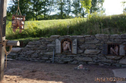 slavefarmer:  For the scrapbook: The view from the picnic table during my July 4th cookout.